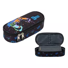 Школьный пенал St.RIGHT 57781 Penar 23x9.5x6cm, Game Controller Splash