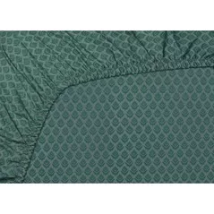 Постельное белье Pip Studio 279124 Thousand Leaves Fitted Sheet 180x200 h25 Blue Grey