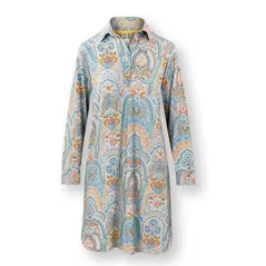 Домашний текстиль Pip Studio 51.503.679 Daaltje Long Sleeve Nightdress Jabali Blue M Blue