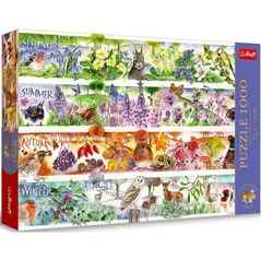 Puzzle Trefl 12078 Puzzles 1000 Premium Plus Tea Time: Four Seasons