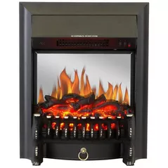 Șemineu electric Royal Flame Fobos FXM Black (cu oglindă)