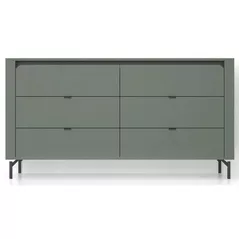 Комод Fabrik Home Velori Зеленый дымчатый