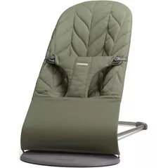 Leagăn pentru bebeluși BabyBjorn 006140A Bliss Woven Petal Quilt, Dark Green
