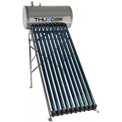 Вакуумный солнечный коллектор Thunder KSC-100L Напорная солнечная панель с баком