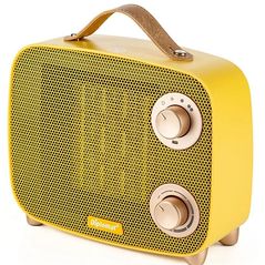 Тепловентилятор керамический Diplomat P3, yellow, 1500W, Retro (1009963)