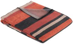 Textile de casă Ibena 3141/480 Jacquard Decke Latina Dark grey/terra