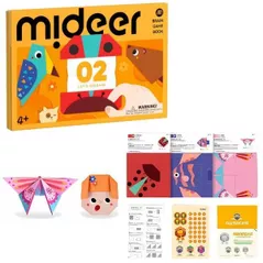Набор для творчества Mideer MD3364 Let's Origami, Nivelul 2