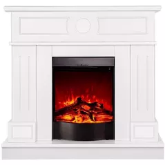 Камин электрический ArtFlame Ambasador & Corsica, 978x1048x300 mm, Alb