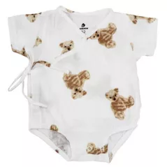 Haine pentru copii Minikin 25001468 Bon Voyage Боди р-р68, медвежонок, унисекс