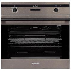 Встраиваемый духовой шкаф электрический Mastercook ECLIPSE Dark Inox inc