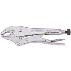 Плоскогубцы King Tony 6011-10N зажим с фиксатором круглые губки, 225мм
