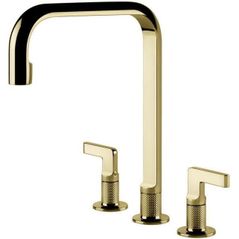 Смеситель кухонный Gessi 58701-710 Inciso Brass PVD