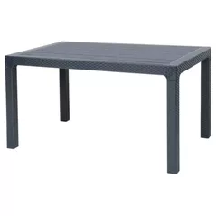 Mobilier pentru grădină Hydro S Masă Rattan, 120x70x75, Antracit