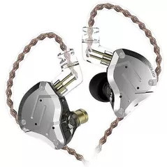 Наушники проводные miscellaneous KZ Acoustics ZS10 PRO Silver-Black