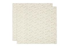 Аксессуар для пеленания Jollein 535-852-67043 Pelinci de muselina Animals Olive Green, 115x115cm, 2buc