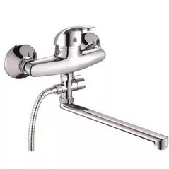 Baterie pentru cadă Silvera MPN2104, cu pipa lunga, 30S, crom, Avante