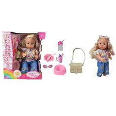 Кукла Richi (54862) Papusa vorbitoare 40cm cu accesorii (ro)