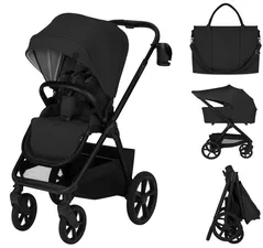 Сărucior pentru copii Lionelo Carucior 2in1 Carmine Black Onyx