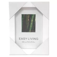 Ramă Album foto Promstore 44372 деревянная 10x15сm Classic Slim, цвет белый