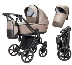 Сărucior pentru copii Angelina Carucior 2in1 Enigma Beige E-3