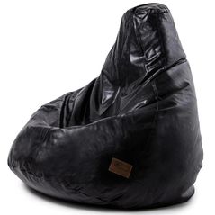 Fotoliu BeanBag Because Original Black (95x95x120cm)