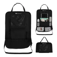 Accesoriu auto KinderKraft KAORSA00BLK0000 Органайзер для автомобиля 2-in-1 black