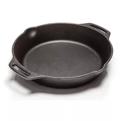 Tigaie Petromax PMX-FP25H-T Fire Pan 25cm cu 2 manere (din fonta)