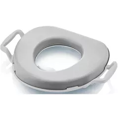 Oală BabyJem 007 Reductor moale uni pentru toaleta Gri