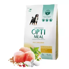 Корм для питомцев Optimeal 24231077 Pachet caini activ pui 4 kg