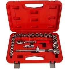 Set de tubulare, bite, duze Jetech 016J024 Set capuri tubulare 1/2'' 8-32mm 24 obiecte