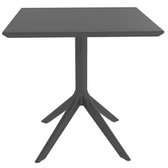 Mobilier pentru grădină Rainbow Masa Rita (fixed)+Silva P antracit