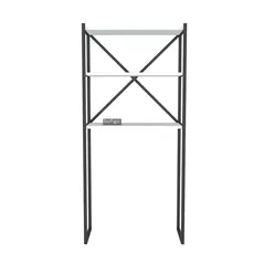 Этажерка Bofigo Для стиральной машины, металлический каркас, 66x34x160 см, Белый (13-03-01)