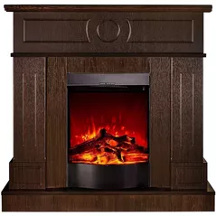 Камин электрический ArtFlame Ambasador & Corsica, 978x1048x300 mm, Wenge
