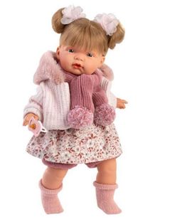 Păpușă Llorens Ll 38372 Joelle Llorona Chaqueta Fucsia 38см