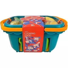 Игрушечная кухня и посуда Optmarket ДЕ05.454 Набор фрукты и овощи