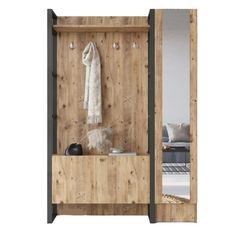 Mobilă pentru antreu Trendy ML15-A, 90x180x34cm (GTR001395)