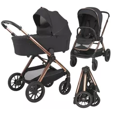 Сărucior pentru copii Espiro Code 10 Clever Black 2in1