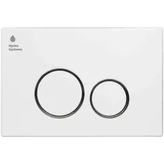 Buton rezervor WC Hydro S 005A, Albă