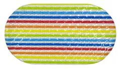 Covoraș de baie Bisk 06860 antiderapant, CITY, 69x39, multicolor