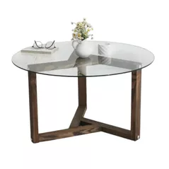 Măsuţă cafea Trendy Miro, Nuc 75x40x75cm