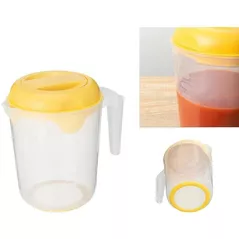 Чаша мерная Бытпласт 56898 Ulcior pentru blender Phibo 2l, cu capac, galben