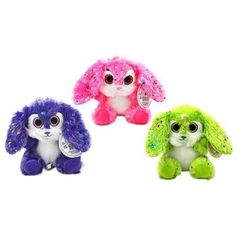Мягкая игрушка Promstore 49492 Игрушка мягкая с большими глазами Кролик 17cm