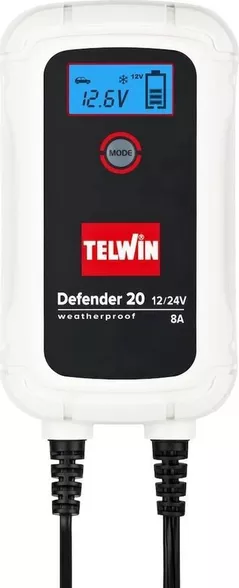 Încărcător acumlator auto Telwin Defender 20 12V/24V (807608)
