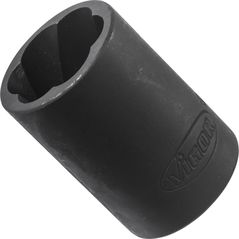 Set de tubulare, bite, duze Vigor V2409, головка для извлечения повреждённых болтов/гаек 17мм, 1/2"