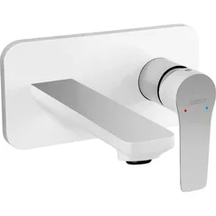 Смеситель для умывальника Ferro Adore White BDR3PA (Lavoar Perete)