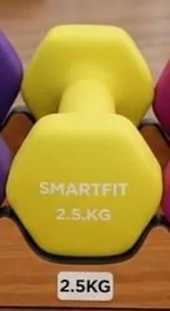 Гантель miscellaneous 1726 Gantera mat 2.5kg DG (DBN003)