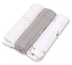 Аксессуар для пеленания Sensillo 08510 Набор пеленок 3шт Muslin 60x80 (EG-0010)