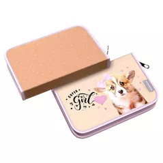 Школьный пенал Erich Krause 60219 Penar 135x205x30mm Corgi Puppy