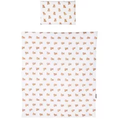 Lenjerie de pat pentru copii Chipolino KOSCLOSET0253BE Beige bear, постель для люльки
