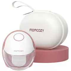 Pompă pentru sân Momcozy BP354-NR70BA-B Pompa de san electrica hands-free M6 Red
